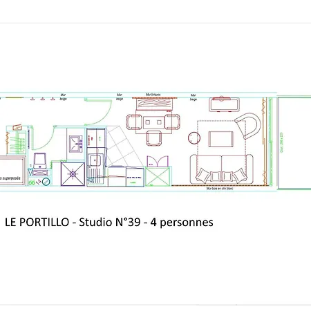 Résidence Le Portillo - Piscine - Pour 4 Personnes Mae-5283 *